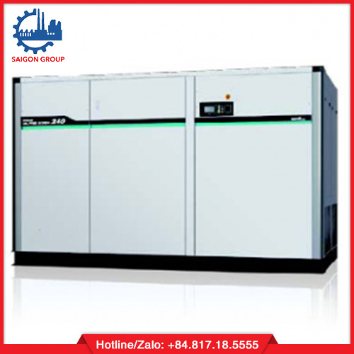 Hitachi Two-Stage Oil-Free Screw Air Compressor 132–240kW